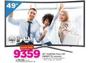 Samsung 49" Curved Full HD Smart TV 49K6500
