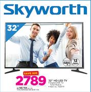 Skyworth 32" HD LED TV 