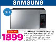 Samsung 32L Mirror Finish Electronic Microwave Oven ME0113M1XF