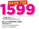 Bosch 60cm Ceramic Hob NKE645G17