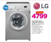 LG 6Kg Fron Load Washing Machine Silver F10B8NDP25AL