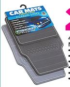 Stingray 4 Piece Classic Mat Black