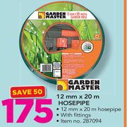 Garden Master 12mmX20m Hosepipe