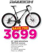 Raleigh 29" MXR Mountain Bicycle MXR29ER