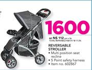 Little One Reversable Stroller With 5 Point Safety Harness