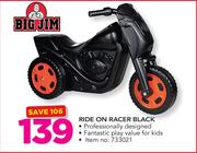 Big Jim Ride On Racer Black