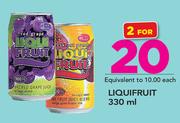 Liquifruit 330ml-For 2