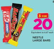Nestle Large Bars-For 3