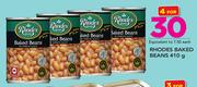 Rhodes Baked Beans 410g-For 4