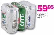 Castle Lite Can-6x440ml