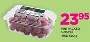 Pre Packed Red Grapes-500g
