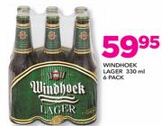 Windhoek Lager-6x330ml