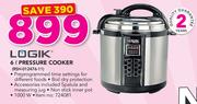 Logik 6L Pressure Cooker RSH-012476-11