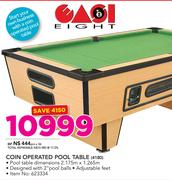 Easi Eight Coin Operated Pool Table(4180)