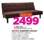 Metro Sleeper Couch-77X179X90cm