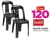 Buddi Black Chair-For 2