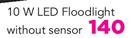Eurolux 10W LED Flood Light Without Sensor