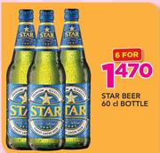Star Beer 60cl Bottle-For 6