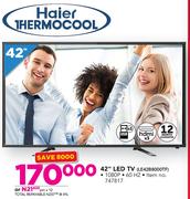 Haier Thermocool 42" LED TV LE42B8000TF
