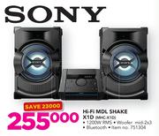 Sony Hi-Fi MDL Shake X1D MHC-X1D