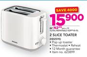 Philips 2 Slice Toaster HD2595