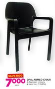 Diva Armed Chair In Assorted Colours-Each
