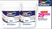 Dulux 20Ltr White Emulsion Paint-Each