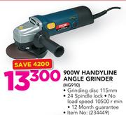 Ryobi 900W Handyline Angle Grinder HG910