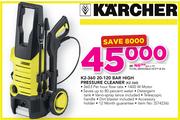 Karcher 20-120 Bar High Pressure Cleaner K2 360 With Dirt Blaster