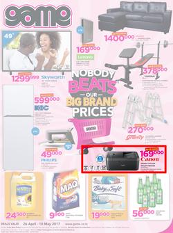 Game Tanzania: Nobody Beats Our Big Brand Prices (26 Apr - 10 May 2017), page 1