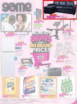 Game Tanzania: Nobody Beats Our Big Brand Prices (26 Apr - 10 May 2017), page 1