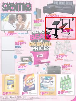 Game Tanzania: Nobody Beats Our Big Brand Prices (26 Apr - 10 May 2017), page 1