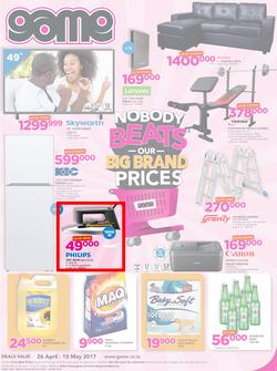 Game Tanzania: Nobody Beats Our Big Brand Prices (26 Apr - 10 May 2017), page 1