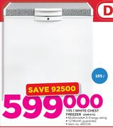 Defy 195Ltr White Chest Freezer DMMF470