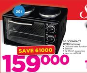 Sunbeam 20Ltr Compact Oven SCO 200