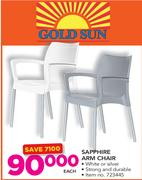 Sapphire Arm Chair-Each