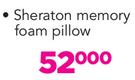 Sheraton Memory Foam Pillow