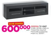 Odessa TV Unit Excluding Accessories 48x180x40cm
