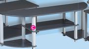 Domino Entertainment Unit 40x120x33.8cm