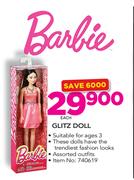 Barbie Glitz Doll With Assorted Outfits