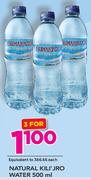 Natural Kili'Jro Water-3x500ml