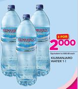 Kilimanjaro Water-3x1Ltr