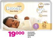 Huggies Newbaby Diapers-42's Pack