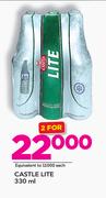Castle Lite-2x330ml