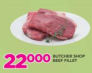 Butcher Shop Beef Fillet