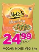McCain Mixed Veg-1kg