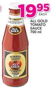 All Gold Tomato Sauce-700ml