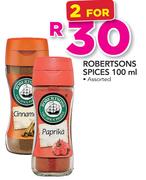 Robertsons Spices Assorted-2x100ml