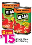 Miami Braai Relish-2x410g