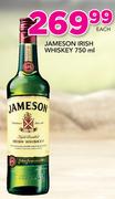 Jameson Irish Whiskey-750ml